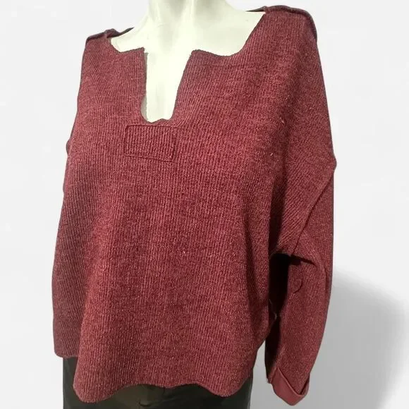 Urban Outfitters Burgundy sweater - Picture 2 of 6
